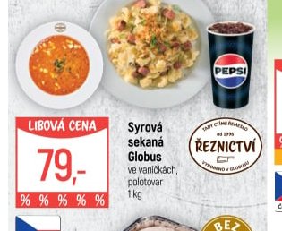 Syrová sekaná Globus
