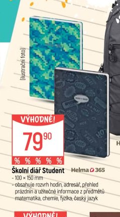 Školní diář Student Helma 365