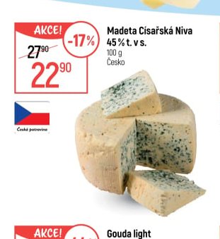 Madeta Císařská Niva 45% t. v s.