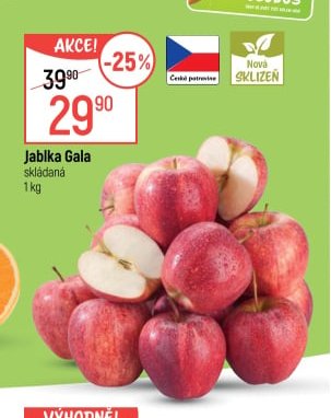 Jablka Gala