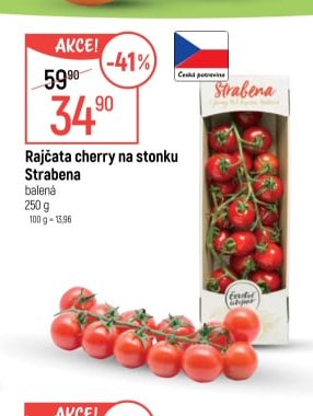 Rajčata cherry na stonku Strabena