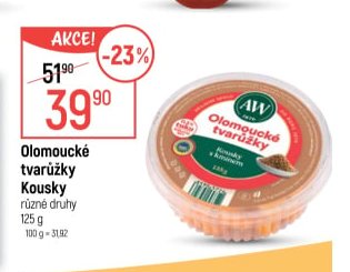 Olomoucké tvarůžky Kousky