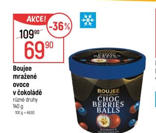 Boujee mražené ovoce v čokoládě
