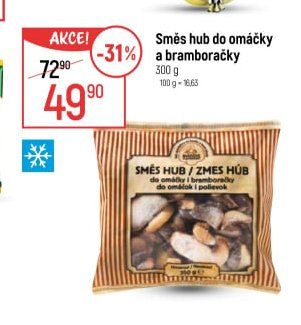 Směs hub do omáčky a bramboračky