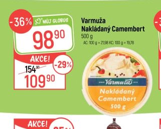 Varmuža Nakládaný Camembert