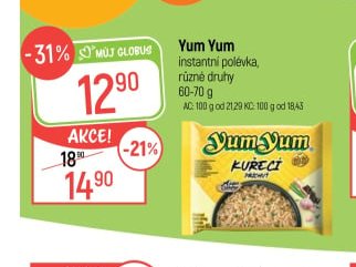 Yum Yum instantní polévka