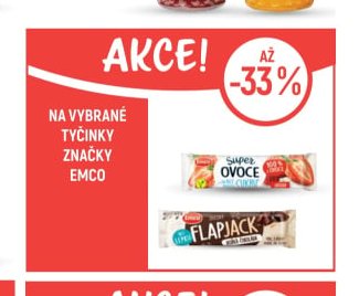 Tyčinky značky Emco