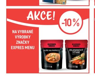 Výrobky značky Expres Menu