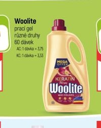 Woolite prací gel