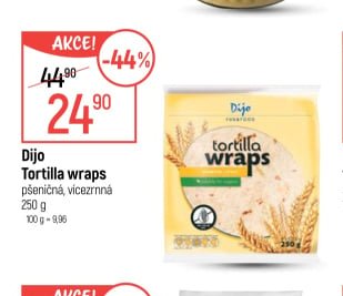 Dijo Tortilla wraps