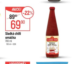 Sladká chilli omáčka
