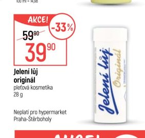 Jelení lůj originál