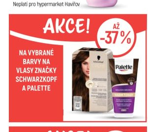 Schwarzkopf a Palette barvy na vlasy