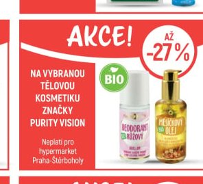 Purity Vision tělová kosmetika