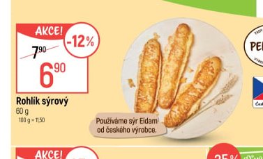 Rohlík syrový