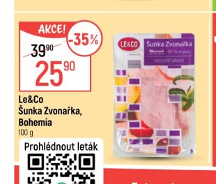Le&Co Šunka Zvonařka, Bohemia