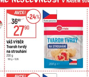 Váš Výběr Tvaroh tvrdý