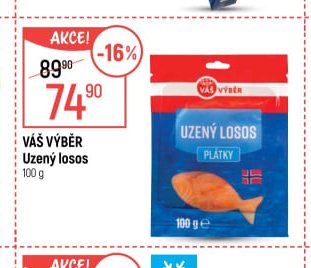 Váš Výběr Uzený losos