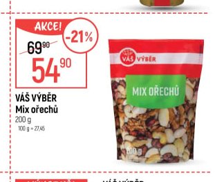 Váš výběr Mix ořechů