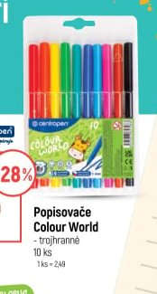 Popisovače Colour World