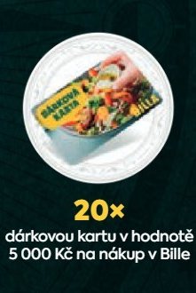Dárková karta v hodnotě 5 000 Kč