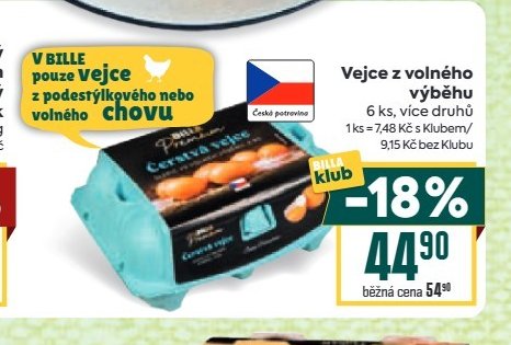 Vejce z volného výběhu