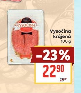 Vysočina krájená