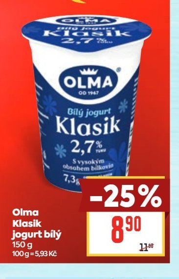 Olma Klasik jogurt bílý 150 g