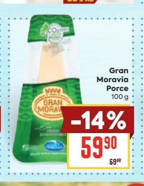 Gran Moravia Porce 100 g