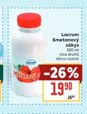 Lacrum Smetanový zákys