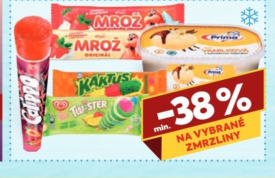 Mražené zmrzliny