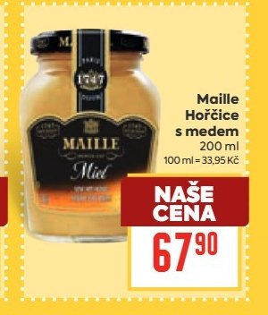 Maille Hořčice s medem