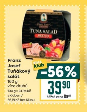 Franz Josef Tuňákový salát