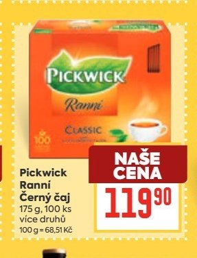 Pickwick Ranní Černý čaj