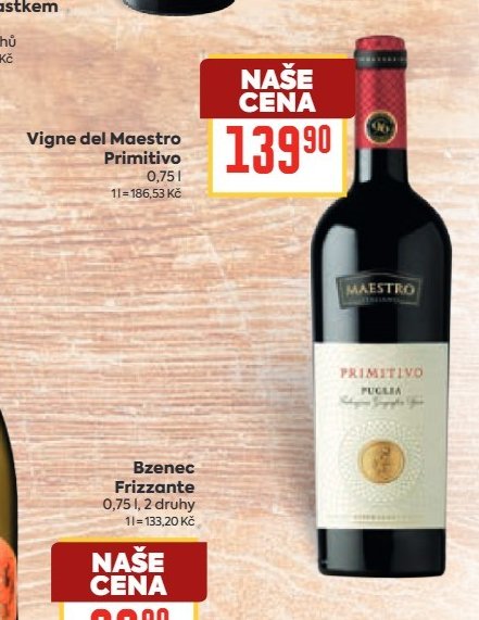 Vigne del Maestro Primitivo