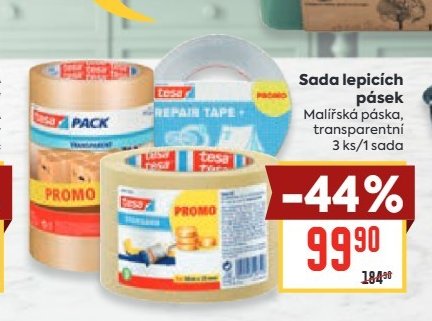 Sada lepicích pásek