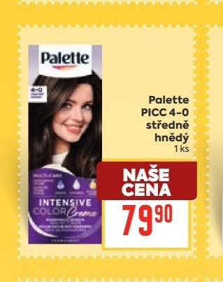 Palette PICC 4-0 středně hnědý