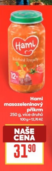 Hami masozeleninový příkrm