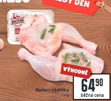 Kuřecí čtvrtky 1 kg