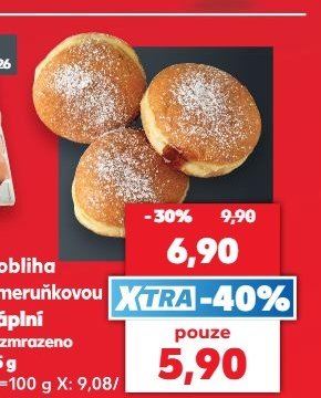 Kobliha s meruňkovou náplní 65 g