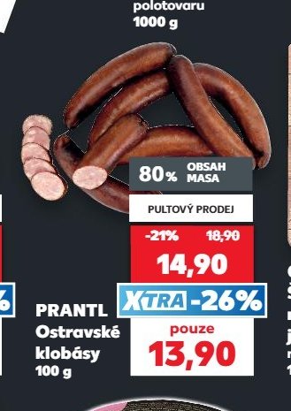 PRANTL Ostravské klobásy