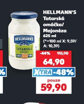 HELLMANN'S Tatarská omáčka/Majonéza
