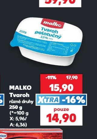 MALKO Tvaroh