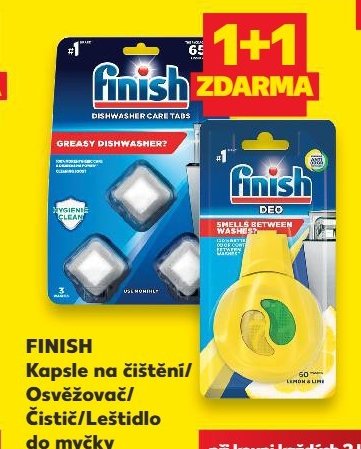 Finish Kapsle na čištění/Osvěžovač/Čistič/Leštidlo