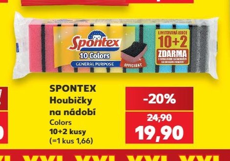 Spontex houbičky na nádobí