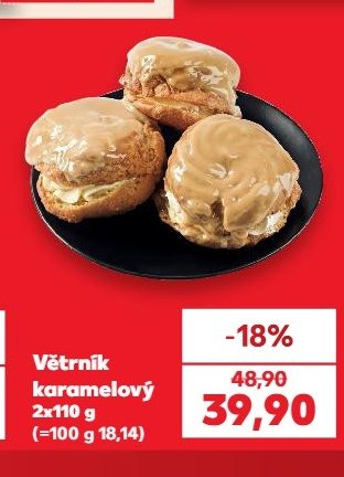 Větrník karamelový