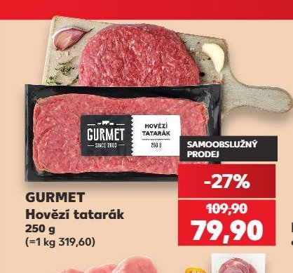 GURMET Hovězí tatarák 250 g