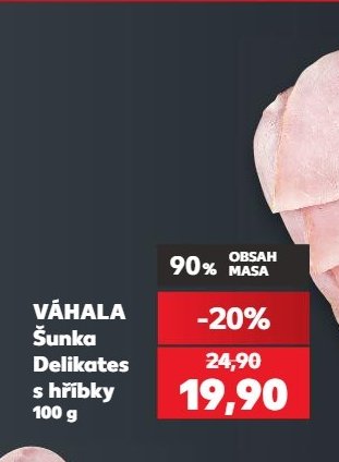 VÁHALA Šunka Delikates s hříbky