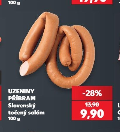 UZENINY PŘÍBRAM Slovenský točený salám