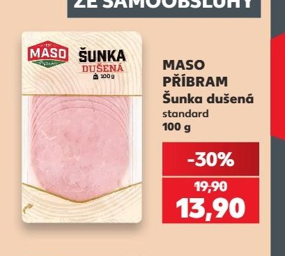 MASO PŘÍBRAM Šunka dušená